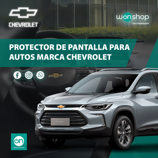 Protector de pantalla táctil para autos Chevrolet - wonshop.mx
