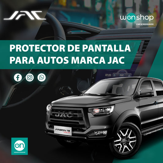 Protector de pantalla táctil para autos JAC - wonshop.mx