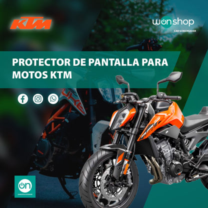 Mica Protectora de pantalla para Motos KTM - wonshop.mx