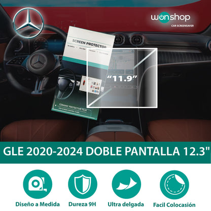 Protector de pantalla táctil para autos Mercedes - wonshop.mx