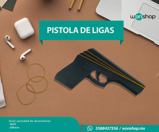 Pistola de Ligas - wonshop.mx