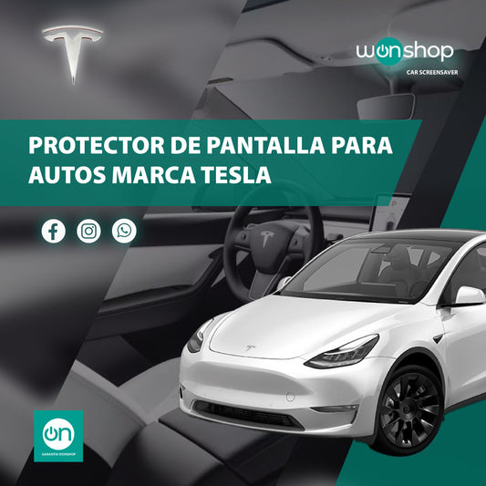Protector de pantalla táctil para autos Tesla - wonshop.mx