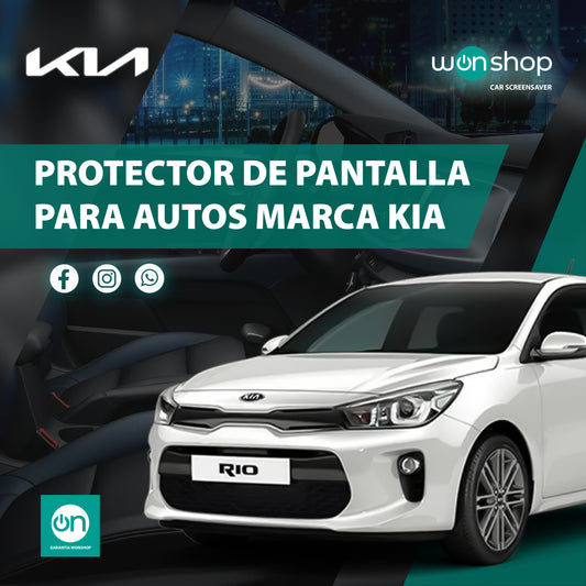 Protector de pantalla táctil para autos KIA - wonshop.mx