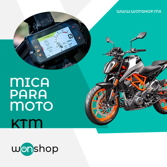 Mica Protectora de pantalla para Motos KTM - wonshop.mx
