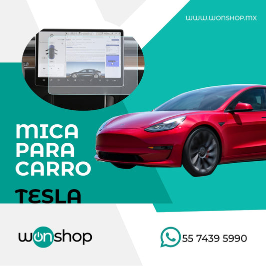 Protector de pantalla táctil para autos Tesla - wonshop.mx